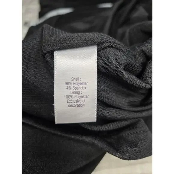 Women's Jennifer Lopez Black Bodycon Dress Size M - Picture 8 of 8